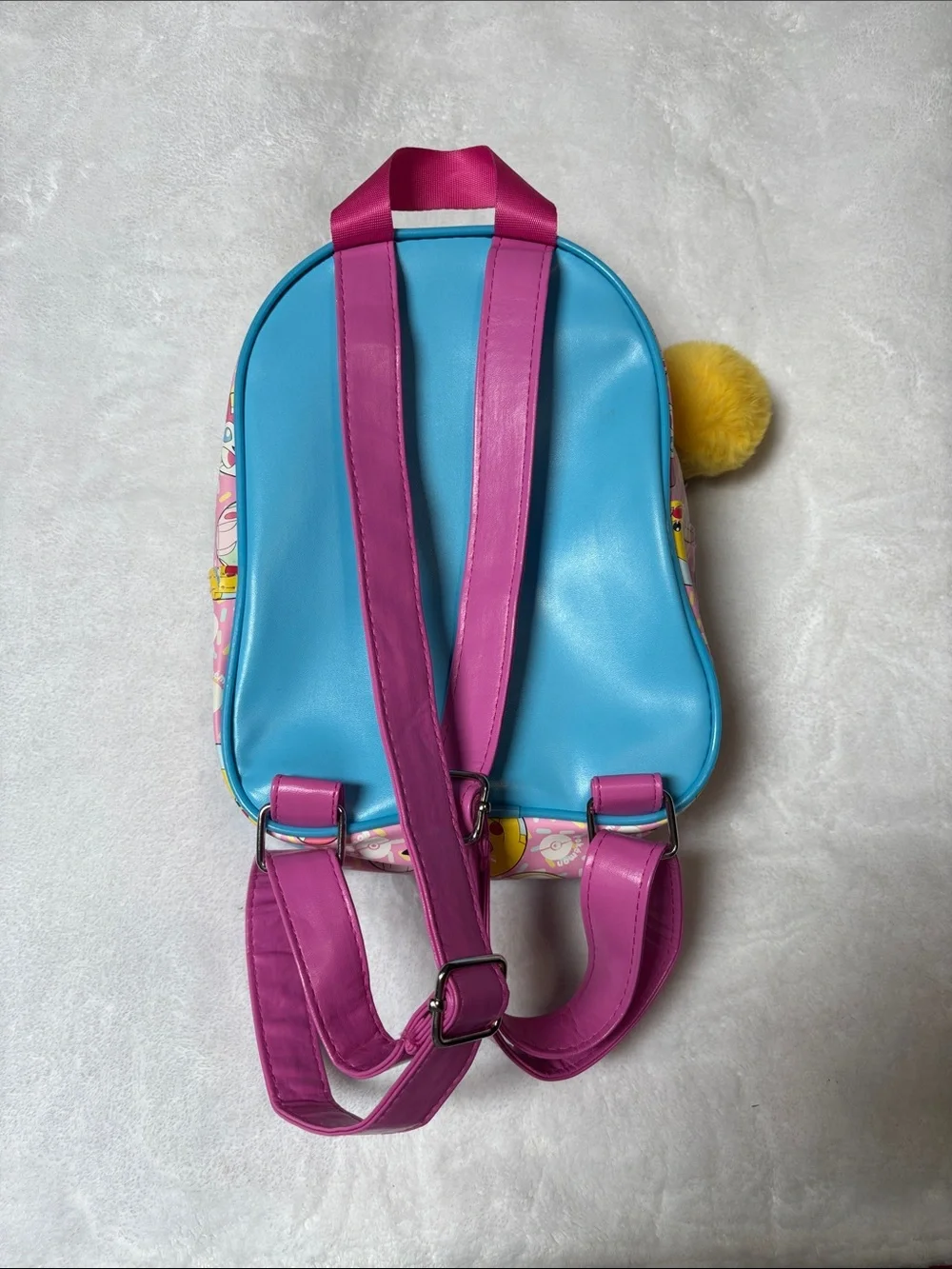 Bioworld Pink and Teal Pokemon Kids Backpack with Pikachu